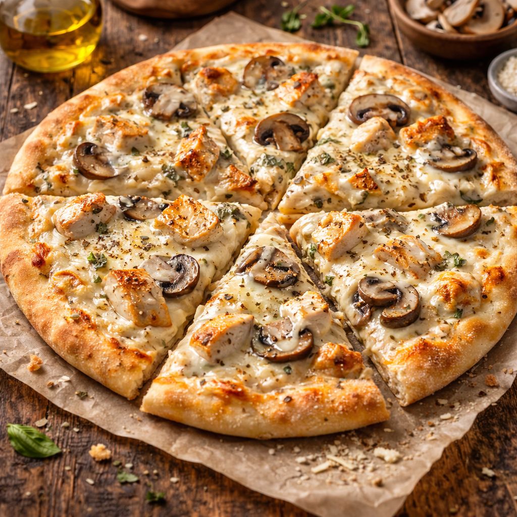 Pizza "Creamy Chicken"