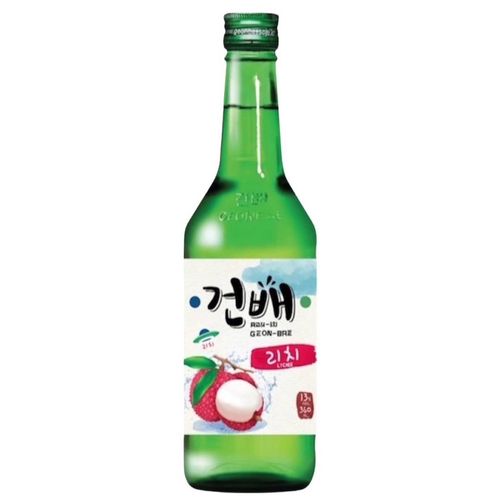 Soju Geonbae Lychee 0.36l — buy online in Phuket