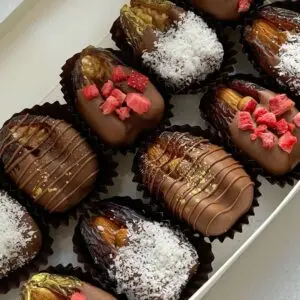 Dates in Chocolate, 10pcs