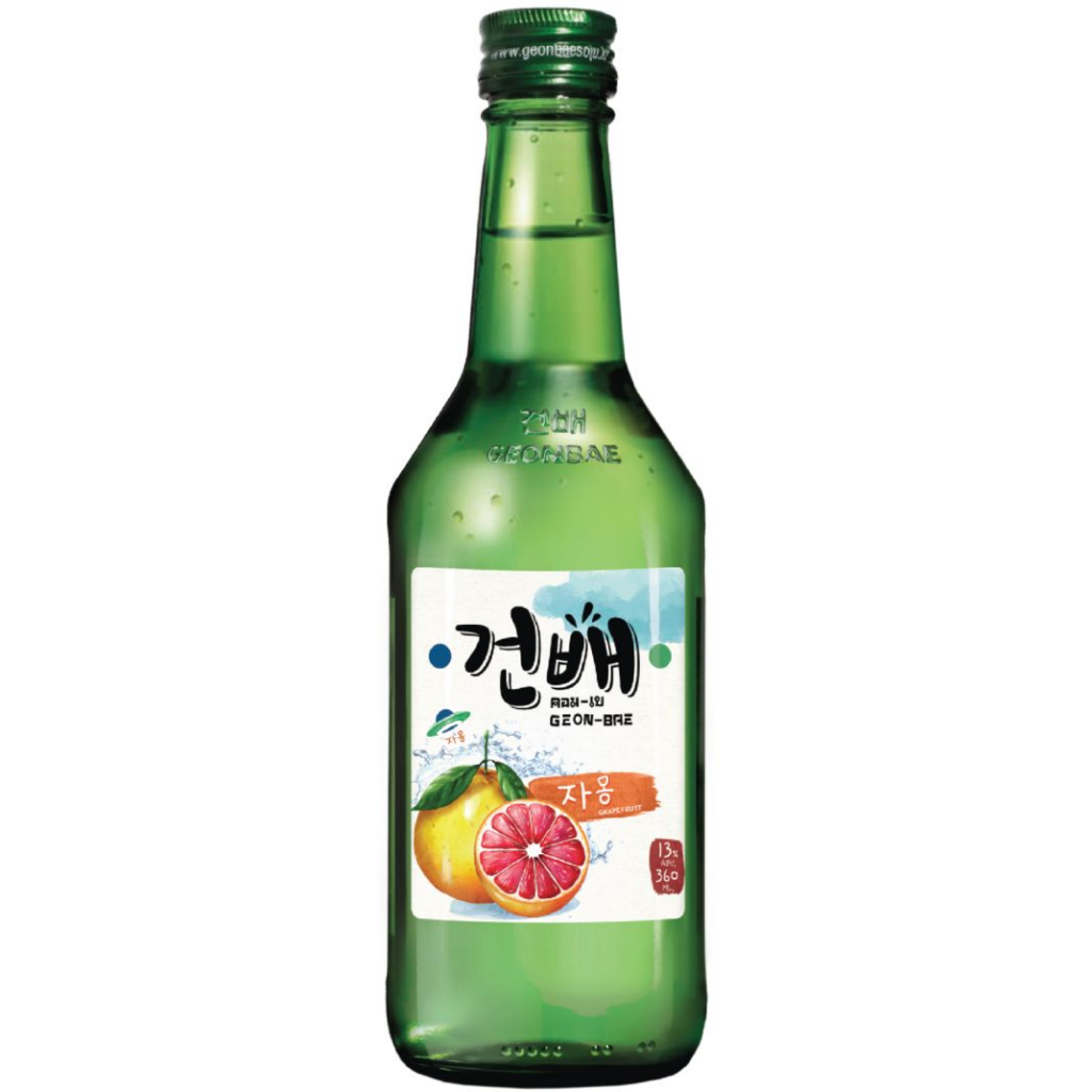 Soju Geonbae Grapefruit 0.36l — buy online in Phuket